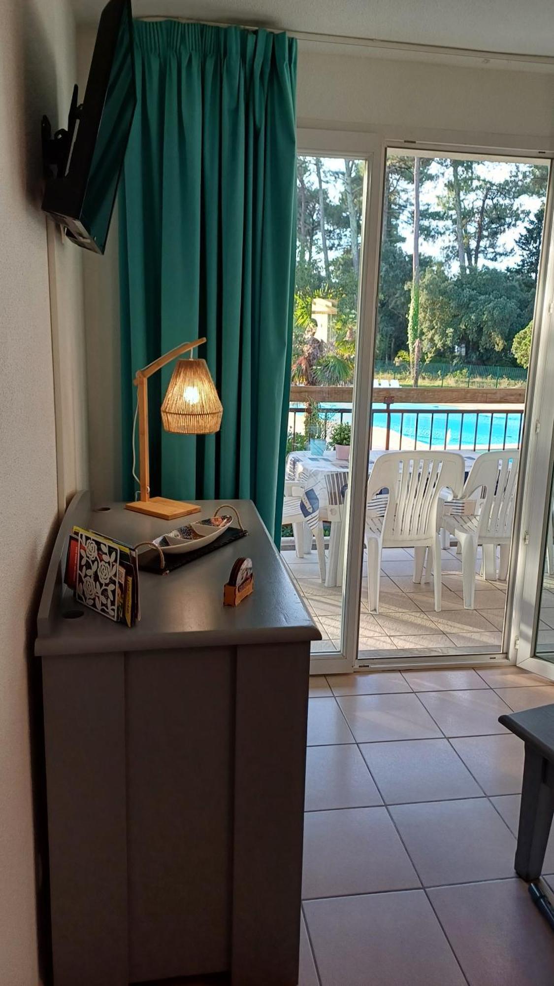 T2 Turquoise Ondres Plage Avec Piscine Et Tennis Екстер'єр фото